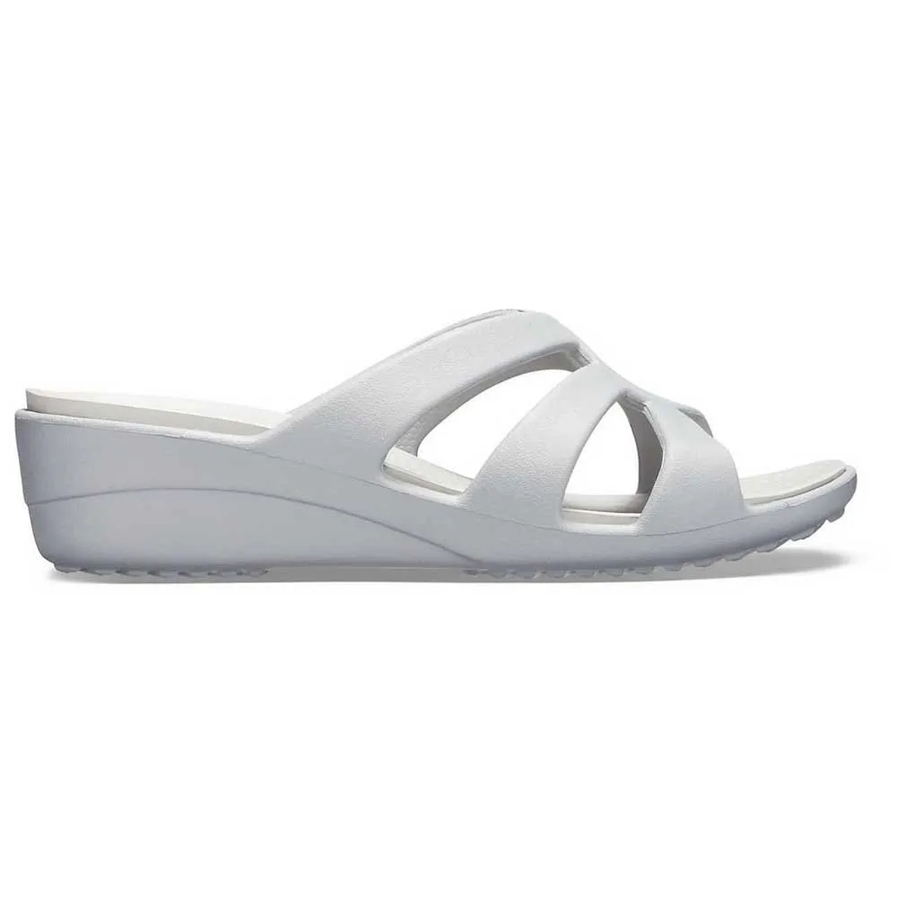 sanrah strappy wedge crocs