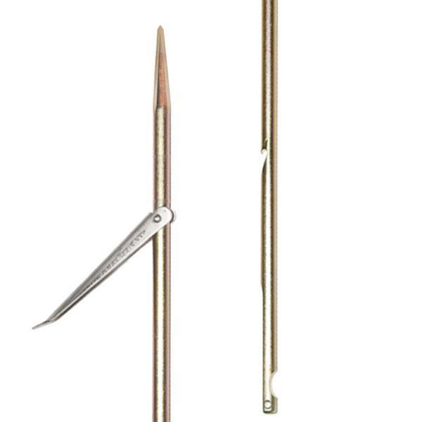 Picasso Gold Spring Steel Tricuspid Round Notch Spear 7.5 mm