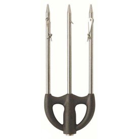 Salvimar 3 Stainless Steel Prongs with 2 Movable Barbs