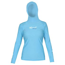 iQ-Company T-Shirt Manica Lunga Con Cappuccio Donna UV 300